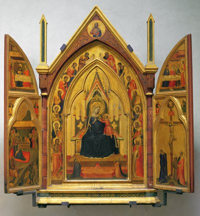 Madonna and Child with Saints by Bernardo Daddi